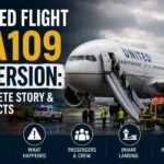 United Flight UA109 Diversion