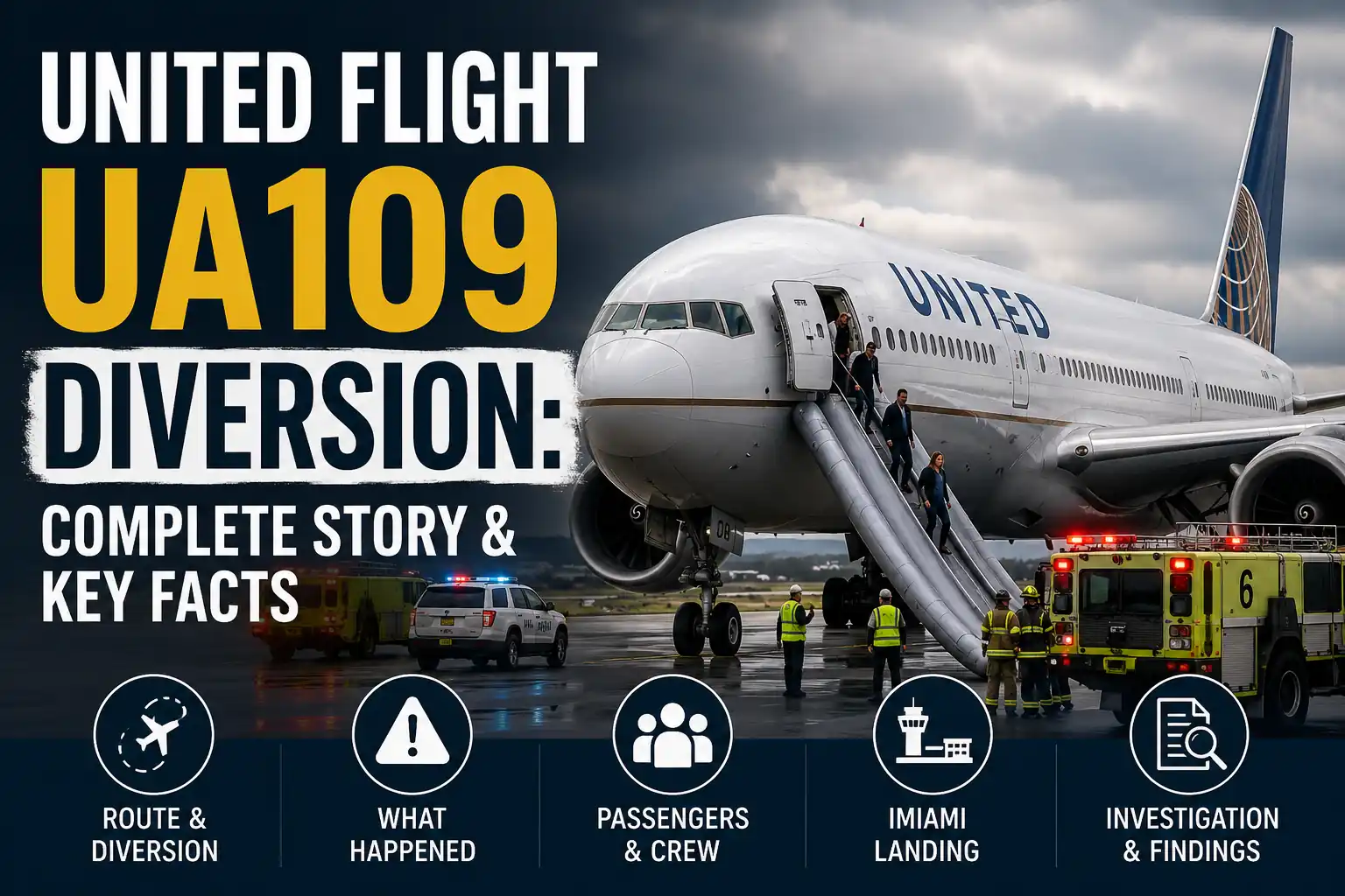 United Flight UA109 Diversion