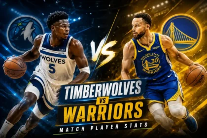 Timberwolves vs Golden State Warriors Match Player Stats